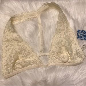 NWT Free People Truly Madly Deeply Halter Bralette